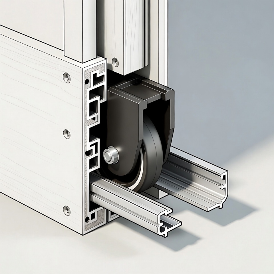  درب صفحه کشویی کشویی نیست؟ نکات تخصصی برای تنظیم آسان غلتک ها