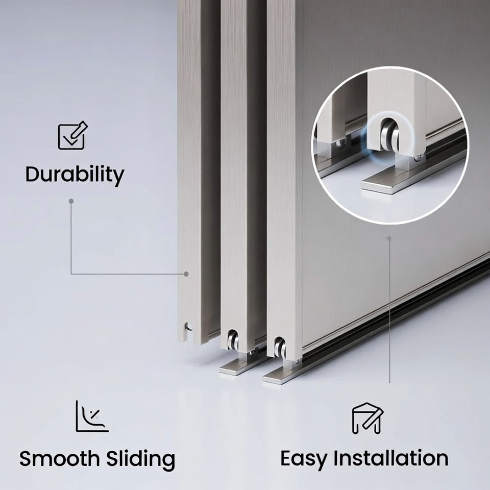  غلتک های پشت سر هم فولاد ضد زنگ: مزایا و نکات نصب