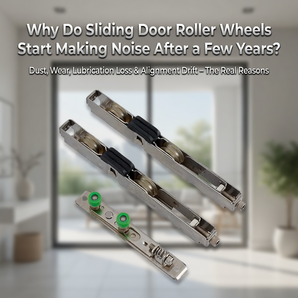  چرا چرخ های غلتکی درهای کشویی بعد از چند سال شروع به ایجاد صدا می کنند؟