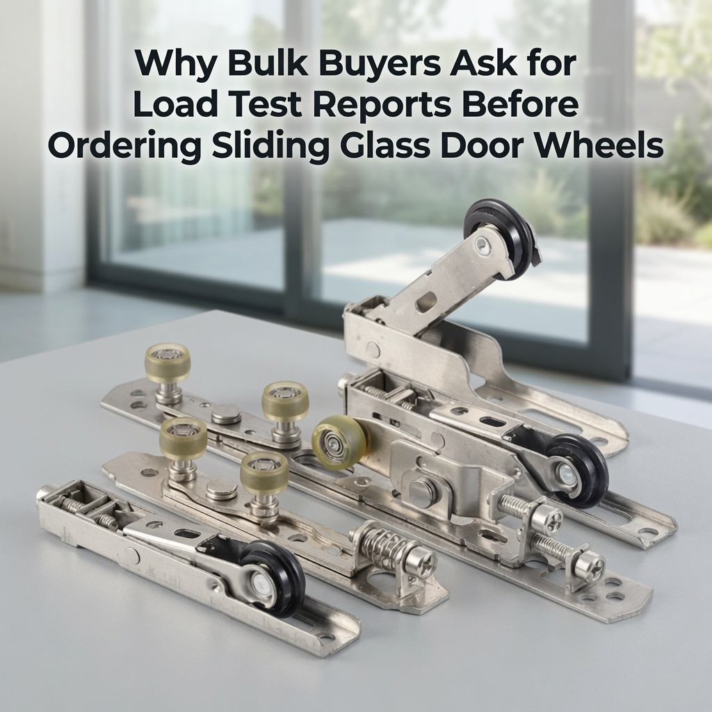  Why Bulk Buyers Ask for Load Test Reports Before Ordering Sliding Glass Door Wheels